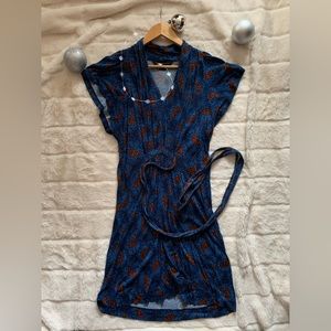 French Connection UK party dress with waist tie